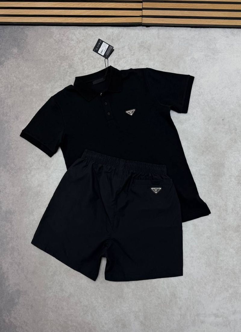 Prada Polo Swim Short Set - Image 2