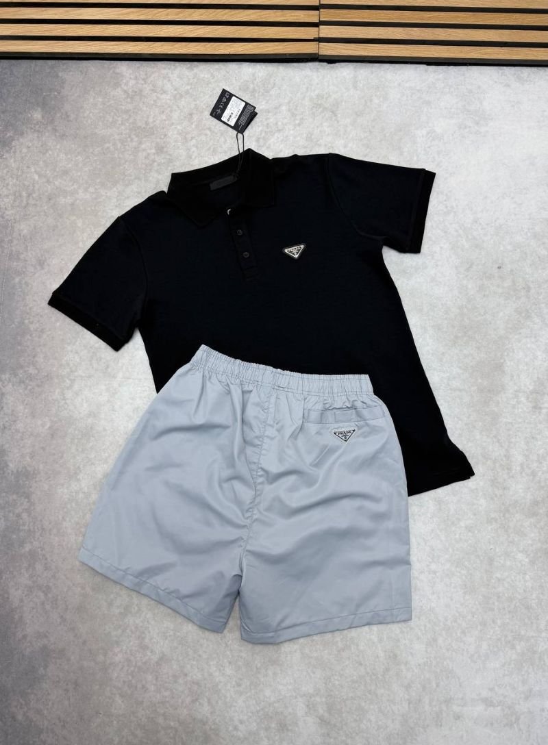 Prada Polo Swim Short Set - Image 3