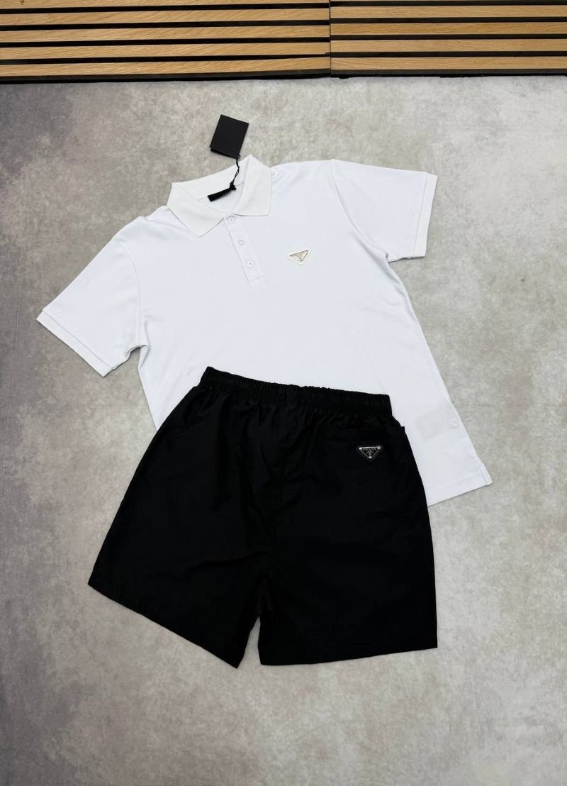 Prada Polo Swim Short Set - Image 4