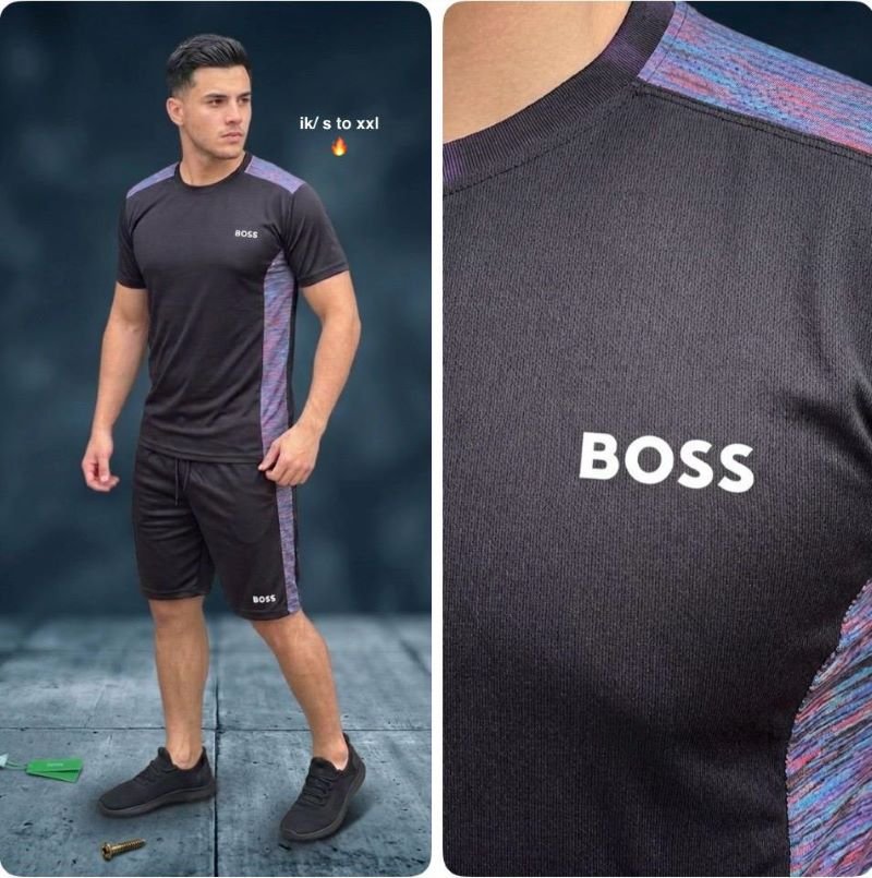 Men's Hugo Boss Short Sets - Image 3