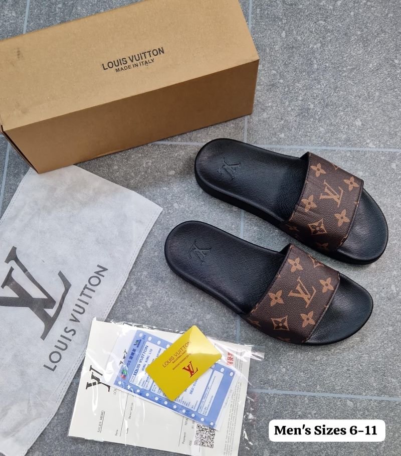 LOUIS VUITTON SLIDERS FOR LADIES & MEN'S