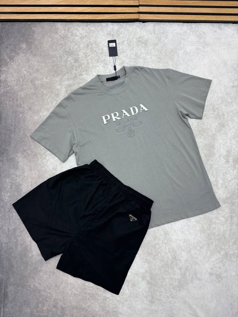 Super Clone Prada Short Set