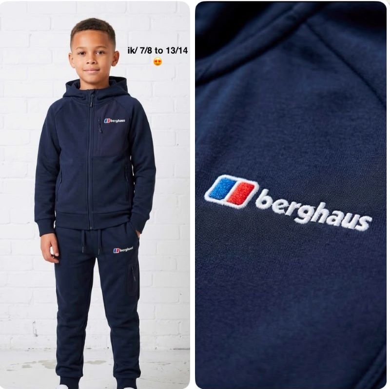 Kids Berghaus & Nike Full-Zip Hooded Tracksuits - Image 2