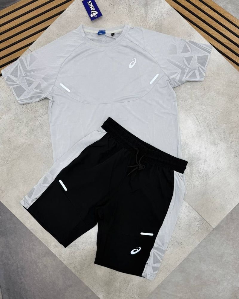 MENS ASICS SHORT SET