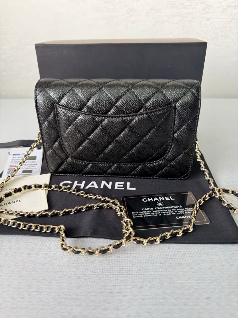 SUPER CLONE LEATHER CHANEL CROSS BODY BAG - Image 2