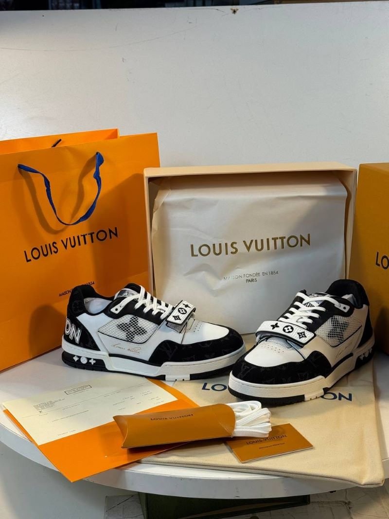 Louis Vuitton Trainer Sneakers (Comes with full box)