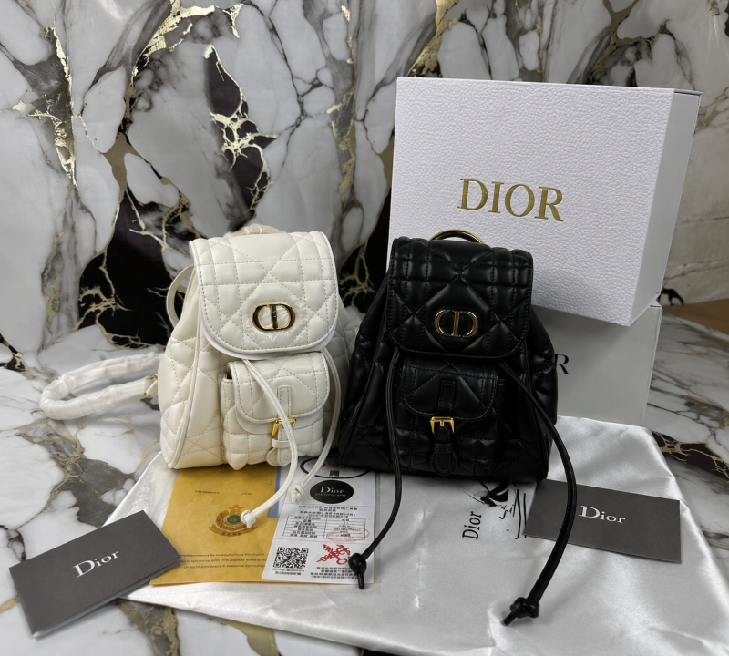 Small Dior Caro Backpack