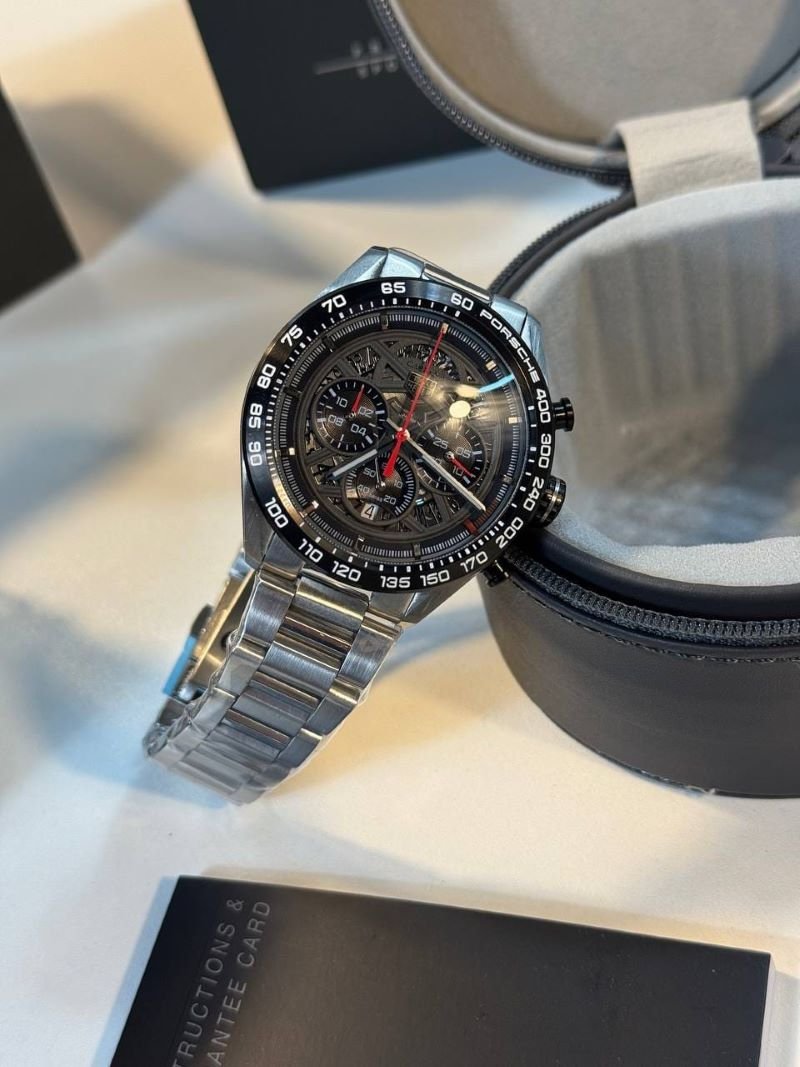 MENS TAG HEUER WATCHES COMES WITH BOX AND PAPERWORK - Image 10