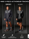 Men's Nike 3-Piece Activewear Tracksuit Set