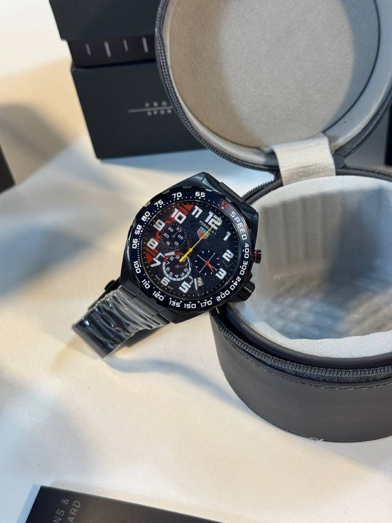 MENS TAG HEUER WATCHES COMES WITH BOX AND PAPERWORK - Image 11