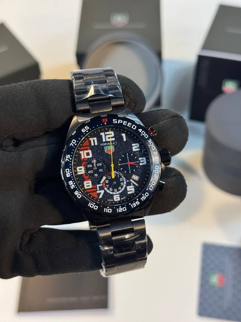 MENS TAG HEUER WATCHES COMES WITH BOX AND PAPERWORK - Image 12