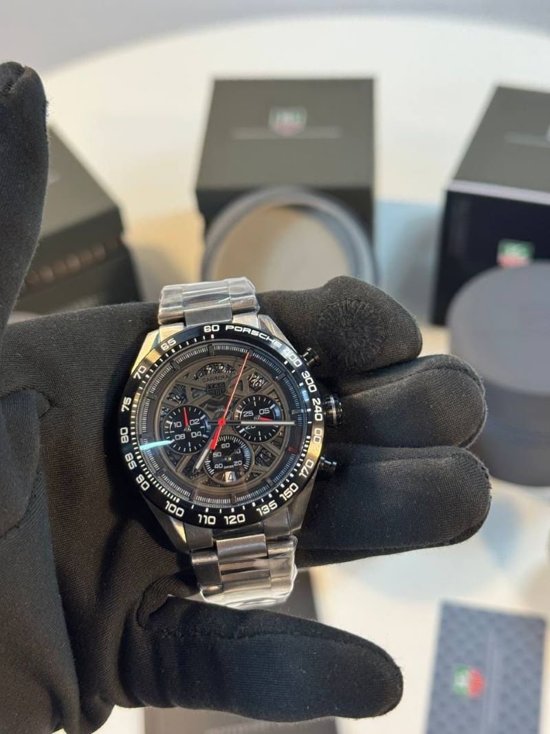 MENS TAG HEUER WATCHES COMES WITH BOX AND PAPERWORK - Image 13