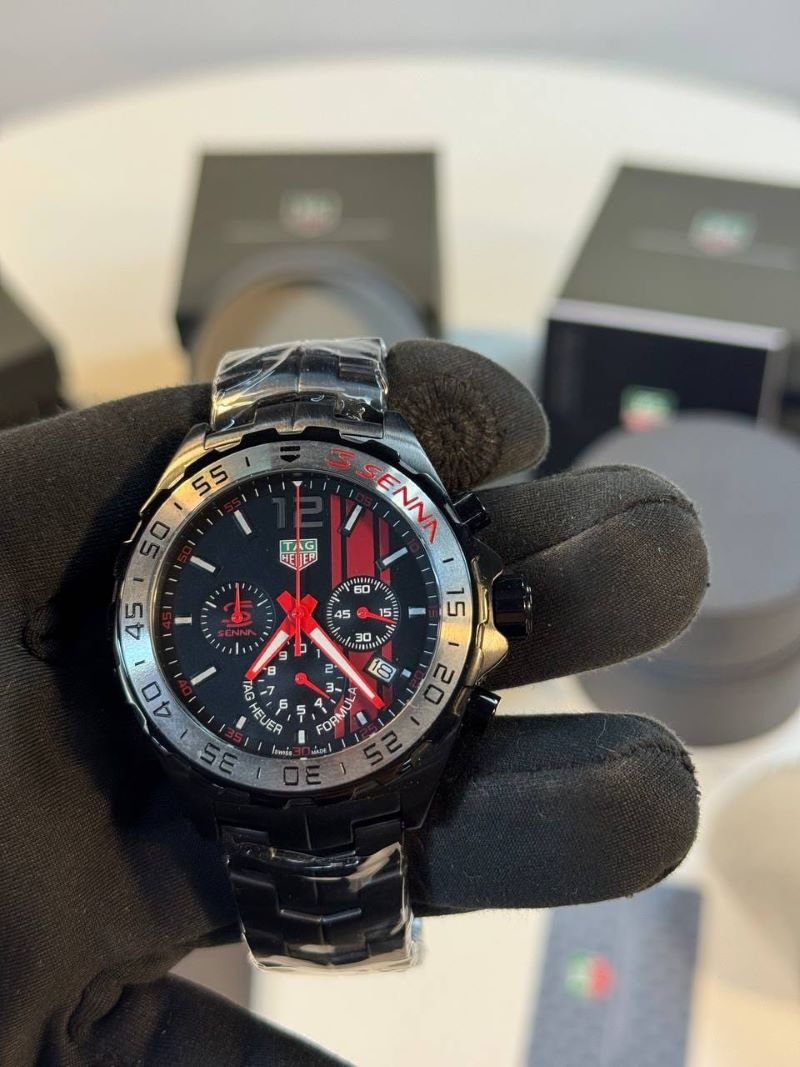 MENS TAG HEUER WATCHES COMES WITH BOX AND PAPERWORK - Image 14