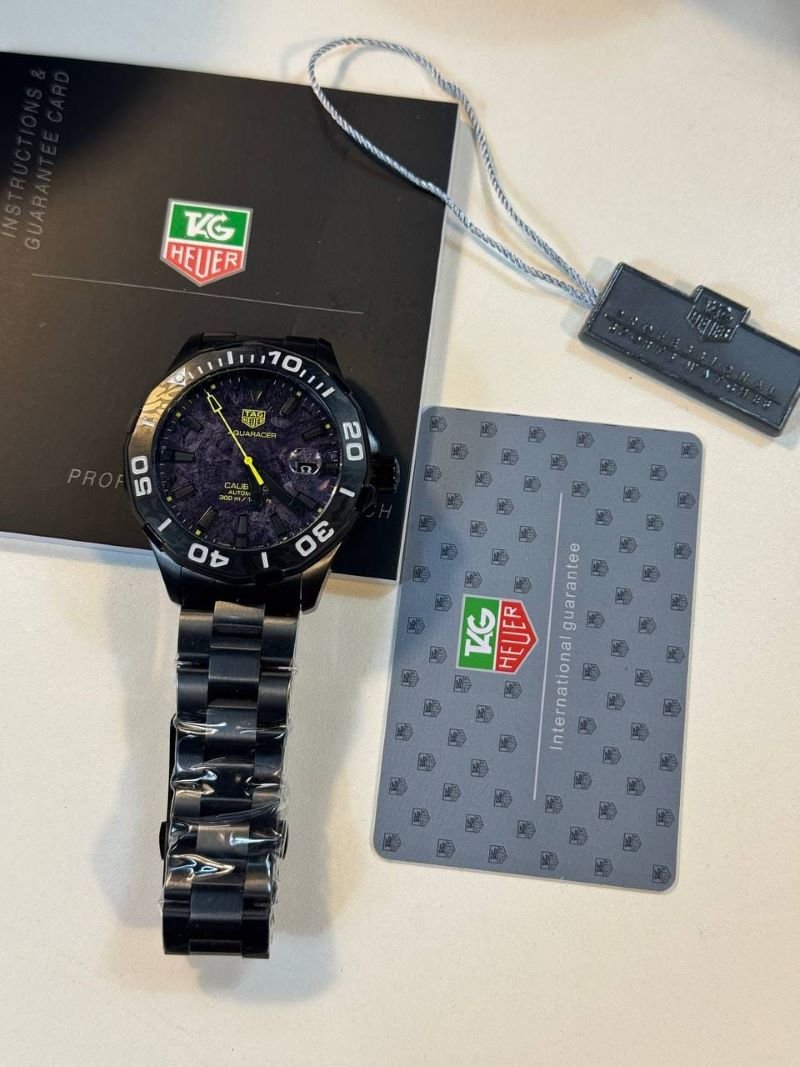 MENS TAG HEUER WATCHES COMES WITH BOX AND PAPERWORK - Image 16