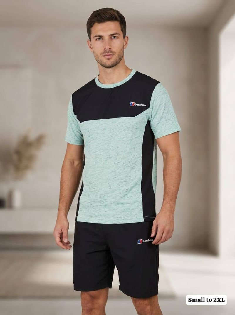 BERGHAUS SHORTS & TSHIRT SET EXTRA ZIP POCKETS - Image 3
