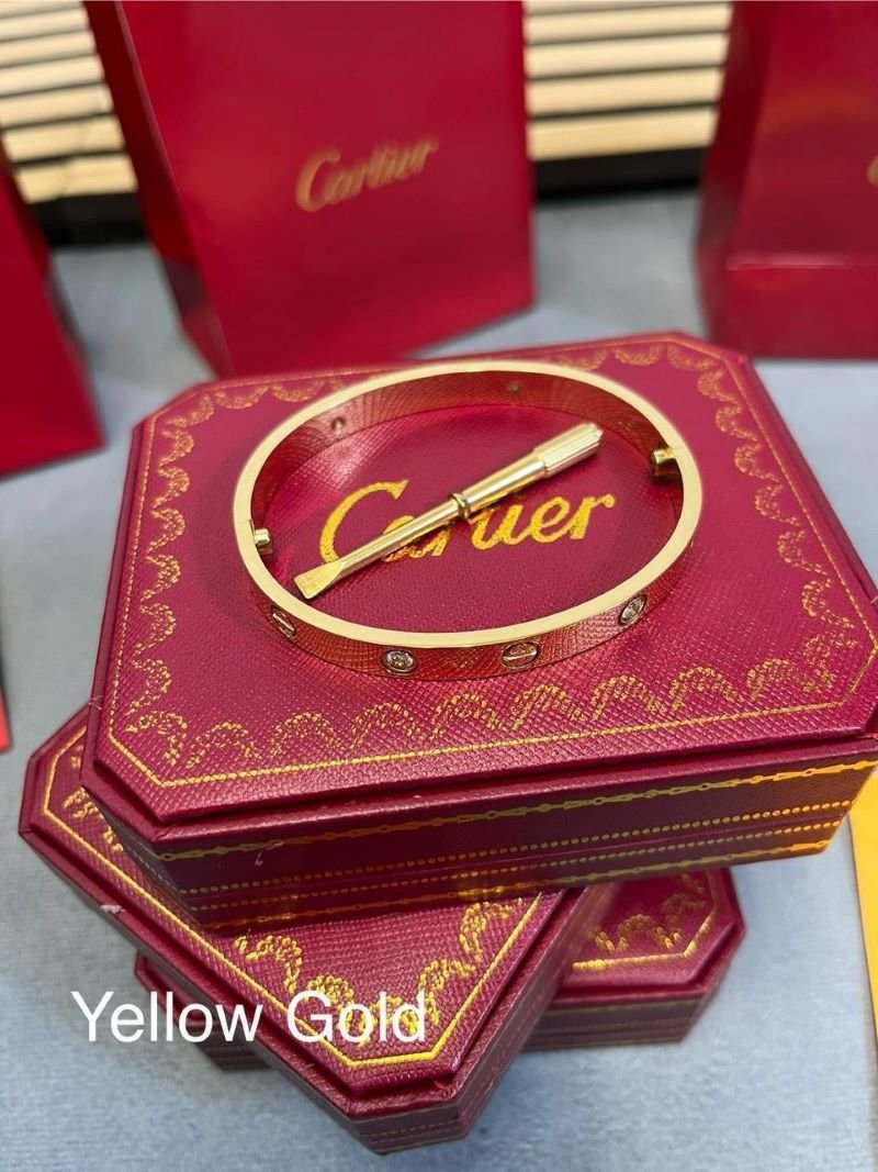 CARTIER & LV BANGLE WITH FULL PACKING - Image 3