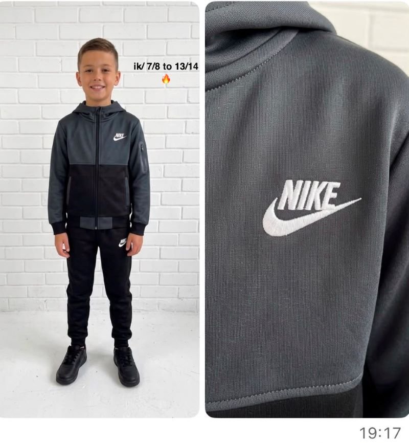 Kids Berghaus & Nike Full-Zip Hooded Tracksuits - Image 3