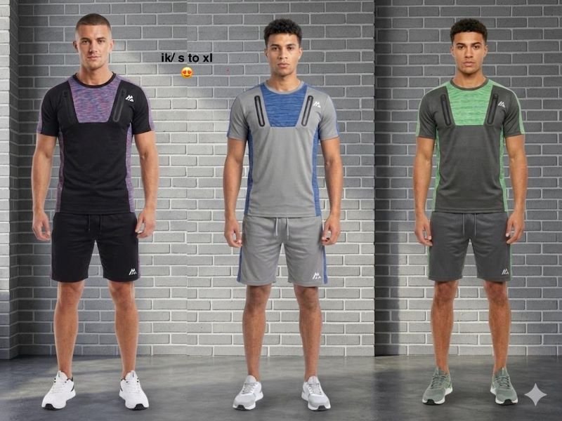 Men's Nike, Montreux & Boss Short Sets - Image 2