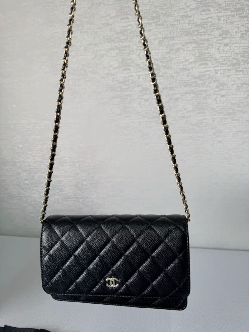 SUPER CLONE LEATHER CHANEL CROSS BODY BAG - Image 3
