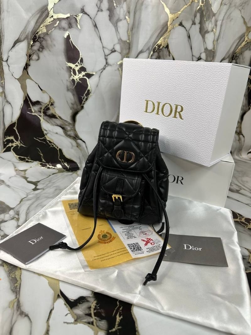 Small Dior Caro Backpack - Image 4