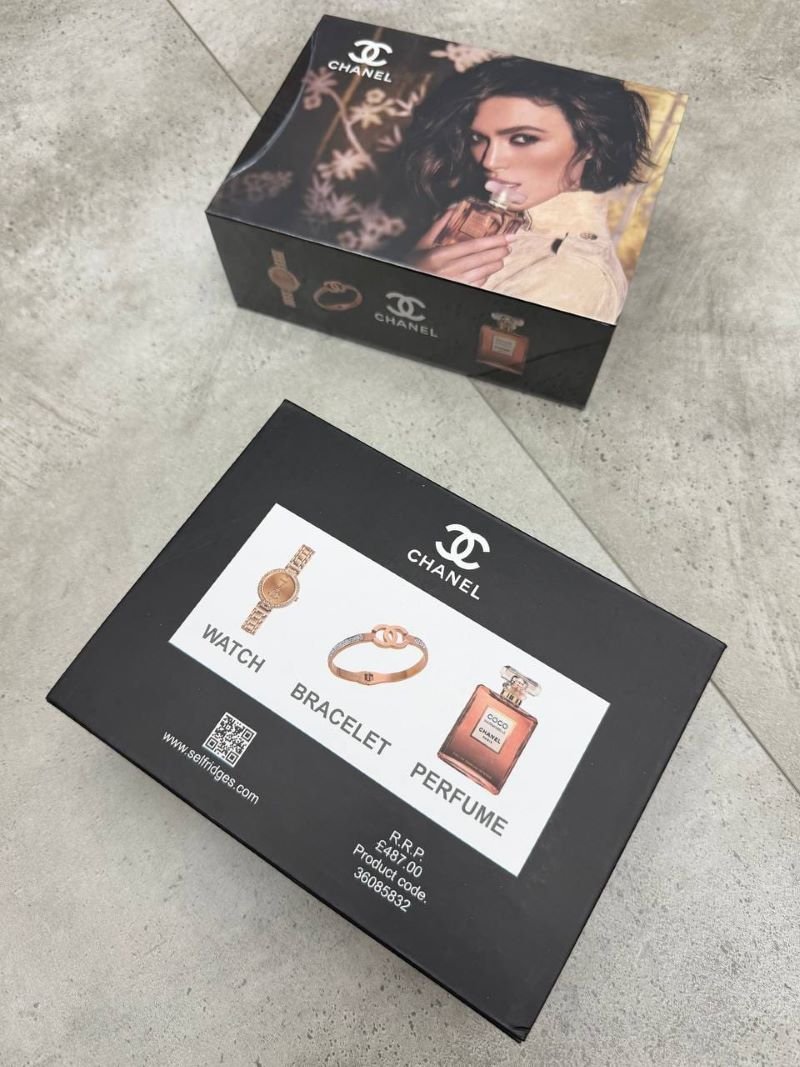 AAA WOMENS CHANEL WATCH SET COME WITH BOX - Image 3