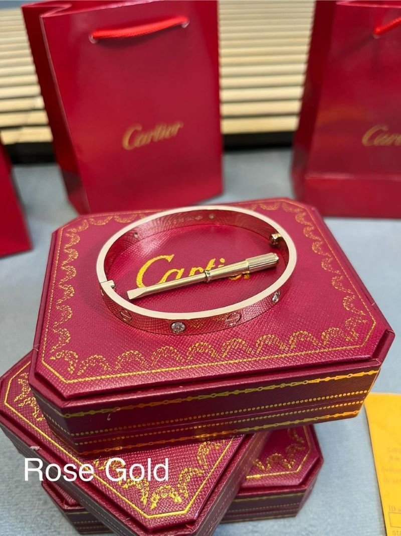 CARTIER & LV BANGLE WITH FULL PACKING - Image 4