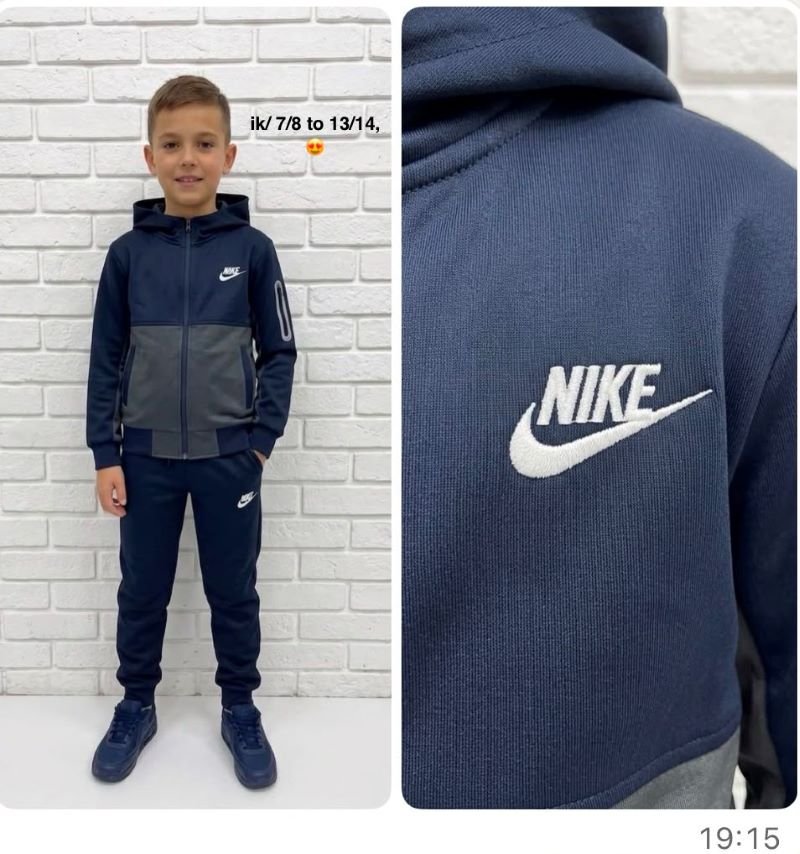 Kids Berghaus & Nike Full-Zip Hooded Tracksuits - Image 4