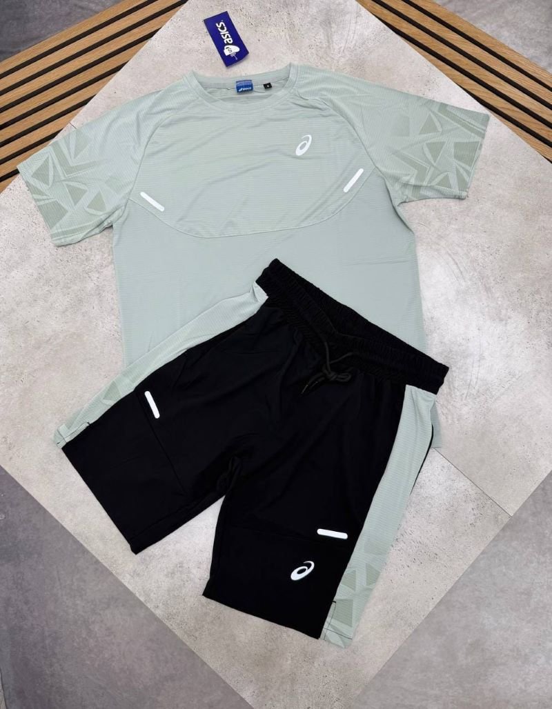 MENS ASICS SHORT SET - Image 3
