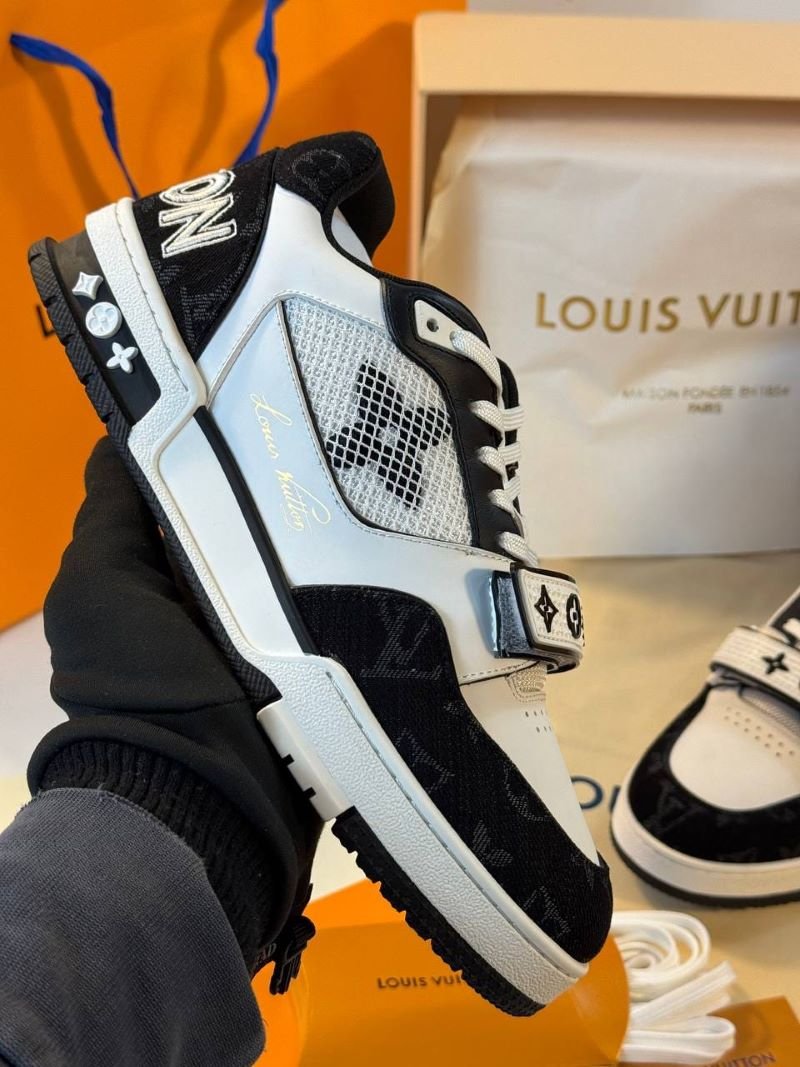 Louis Vuitton Trainer Sneakers (Comes with full box) - Image 3