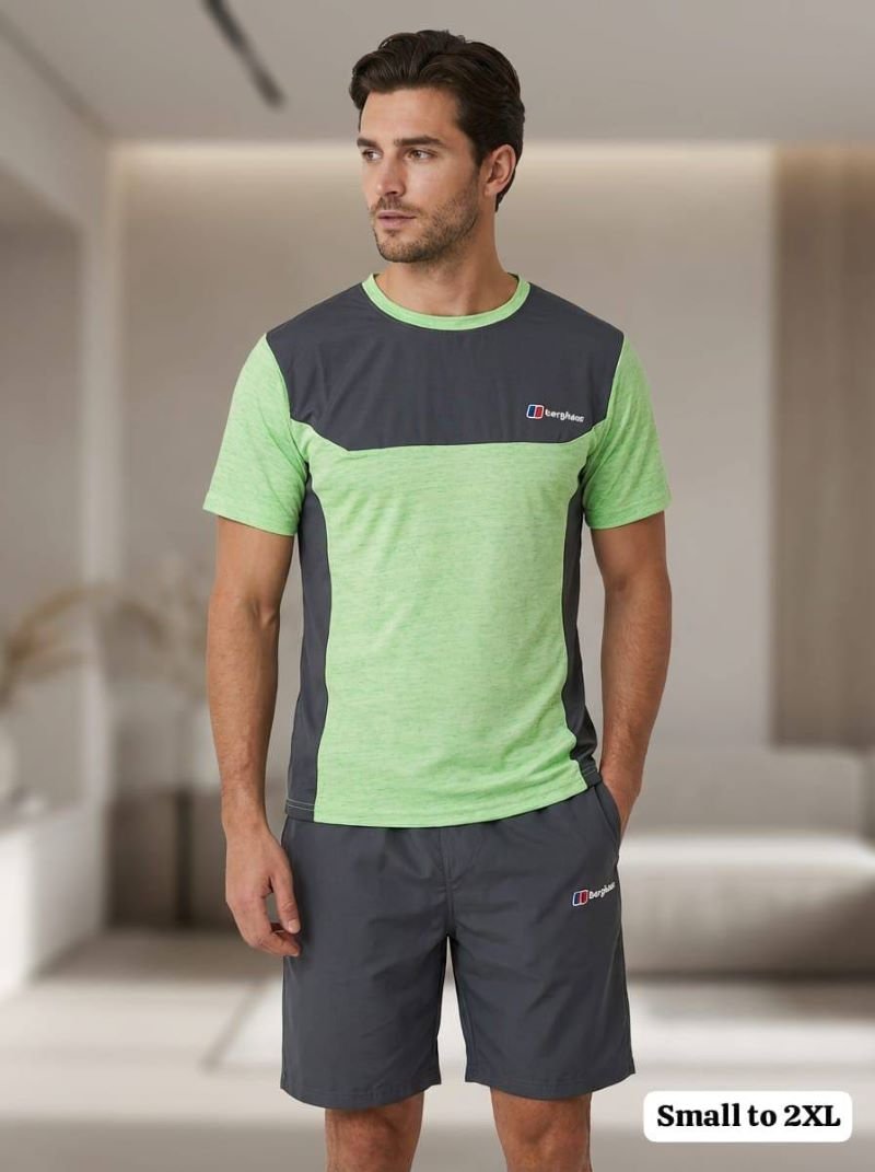 BERGHAUS SHORTS & TSHIRT SET EXTRA ZIP POCKETS - Image 5