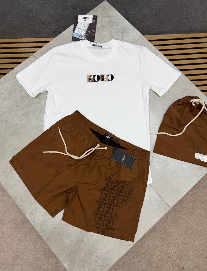 SUPER CLONE FENDI SHORT SETS - Image 5