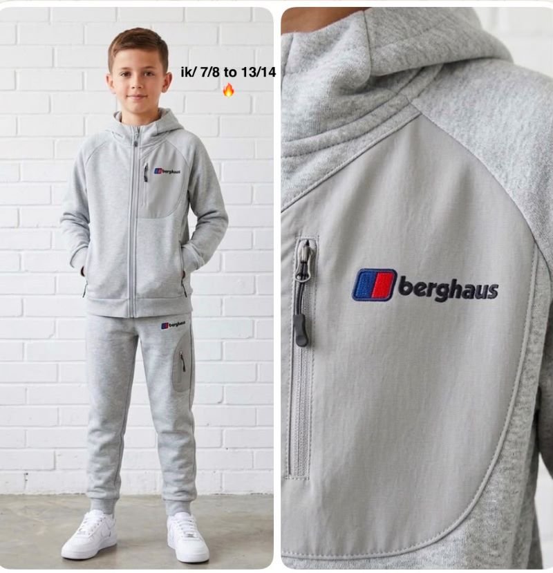Kids Berghaus & Nike Full-Zip Hooded Tracksuits - Image 5
