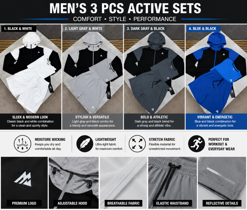 MEN'S MONTRIEX 3PC SET