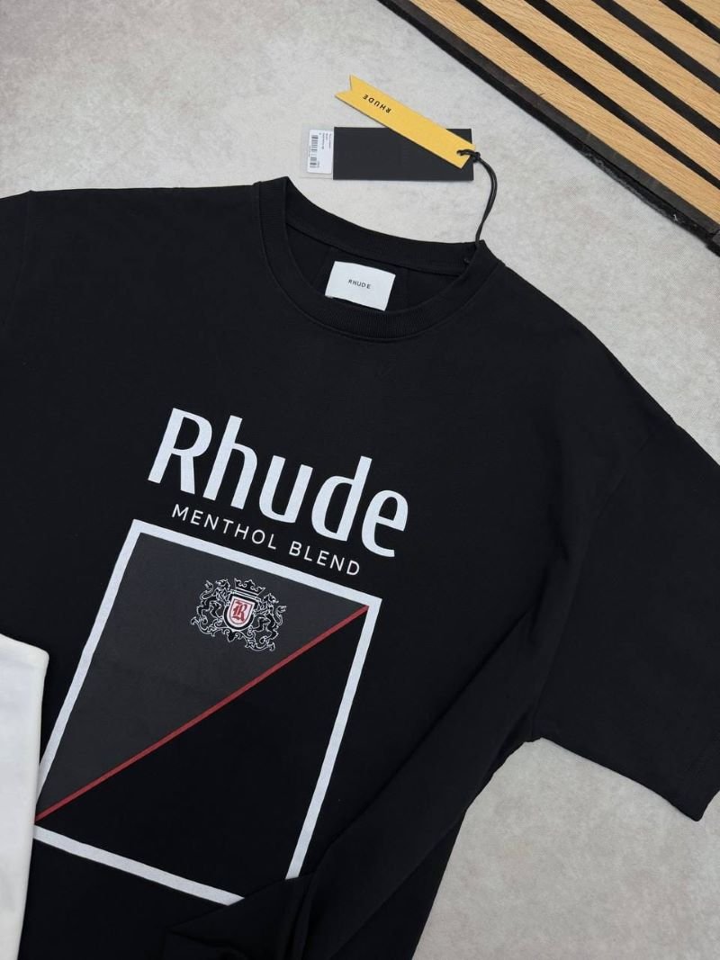 SUPER CLONE Rhude Menthol Blend Graphic T-Shirts - Image 6