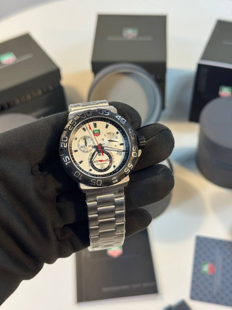MENS TAG HEUER WATCHES COMES WITH BOX AND PAPERWORK - Image 7