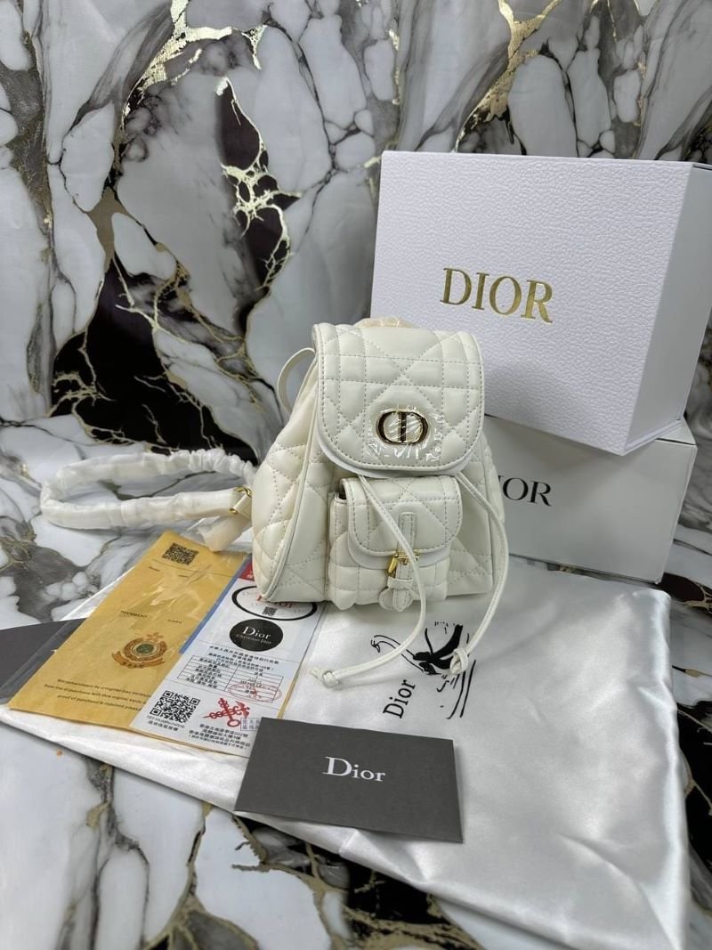 Small Dior Caro Backpack - Image 8