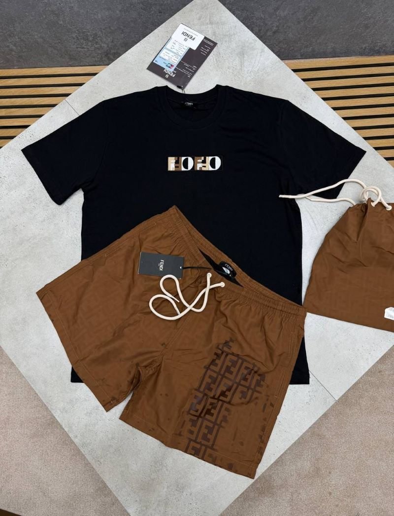 SUPER CLONE FENDI SHORT SETS - Image 8
