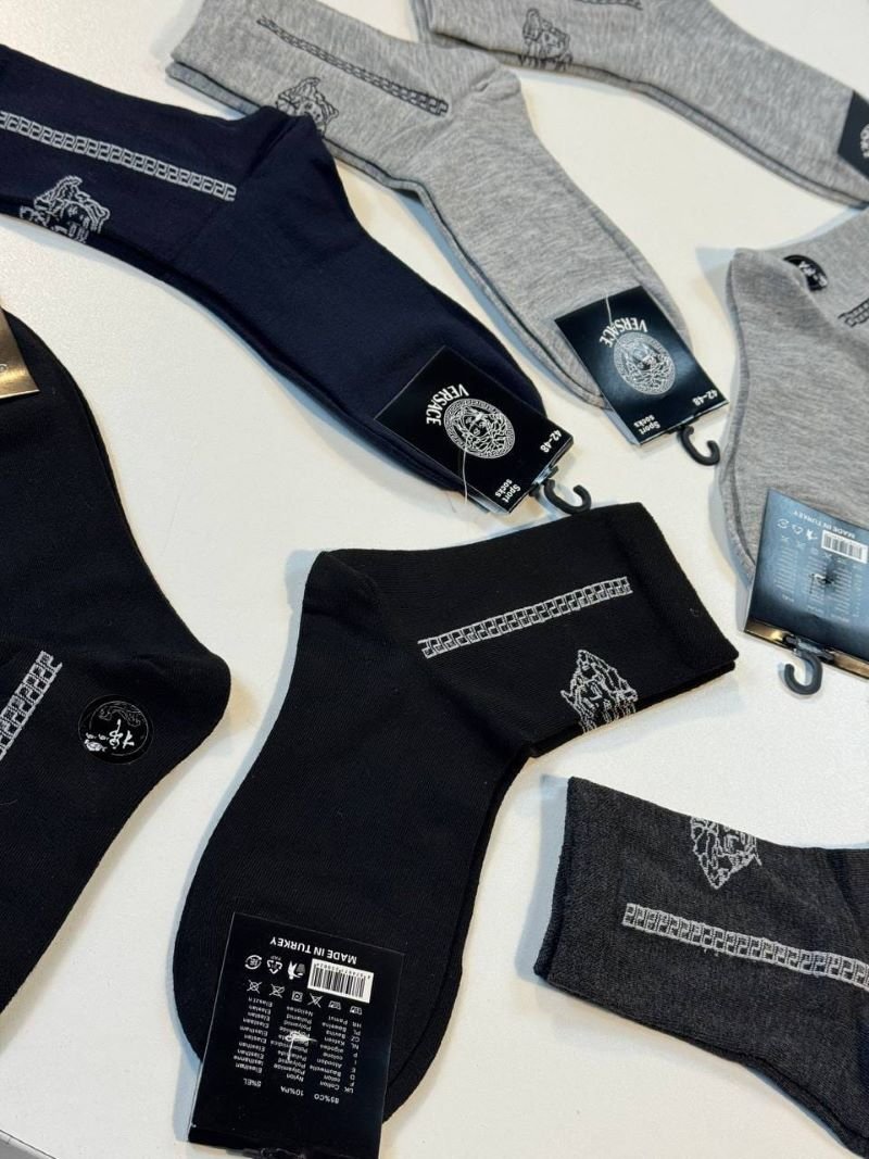 Luxury Designer Socks Collections (Versace, Louis Vuitton, and Gucci) - Image 7