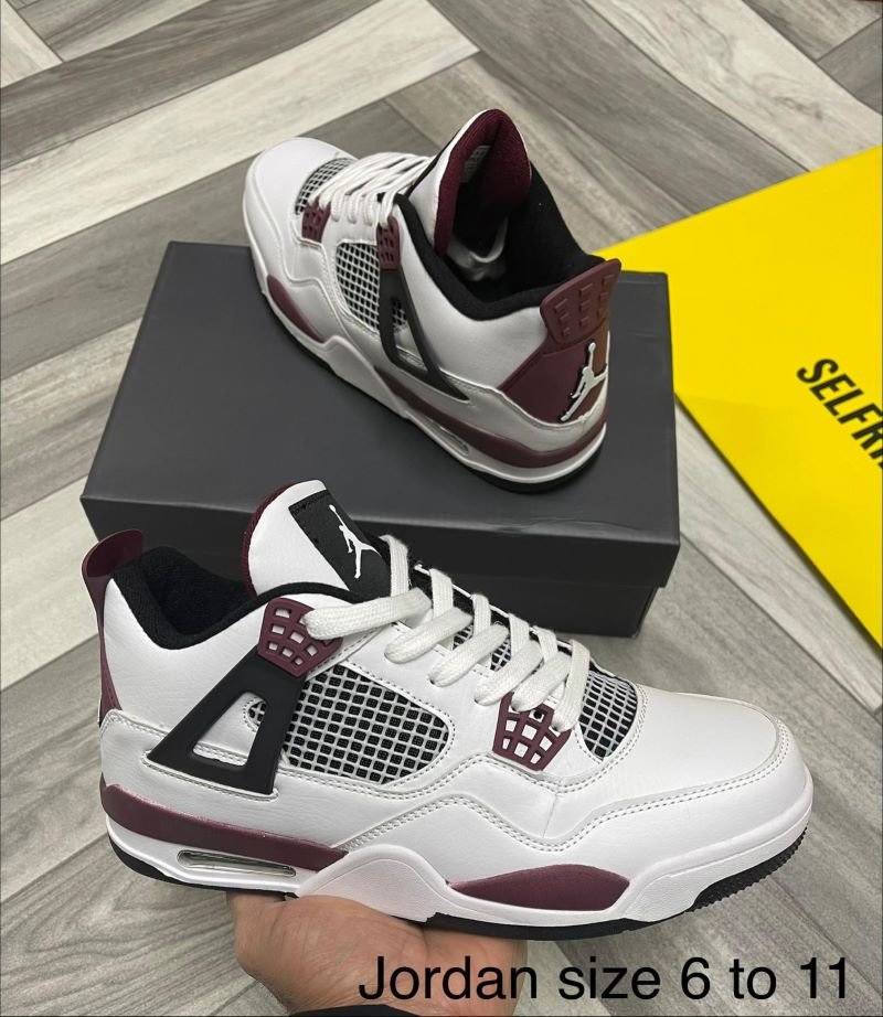 Air Jordan 4 Retro Men's Basketball Sneakers Collection - Image 2