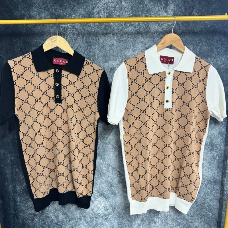 Gucci GG Monogram Polo Shirt & Shorts Set