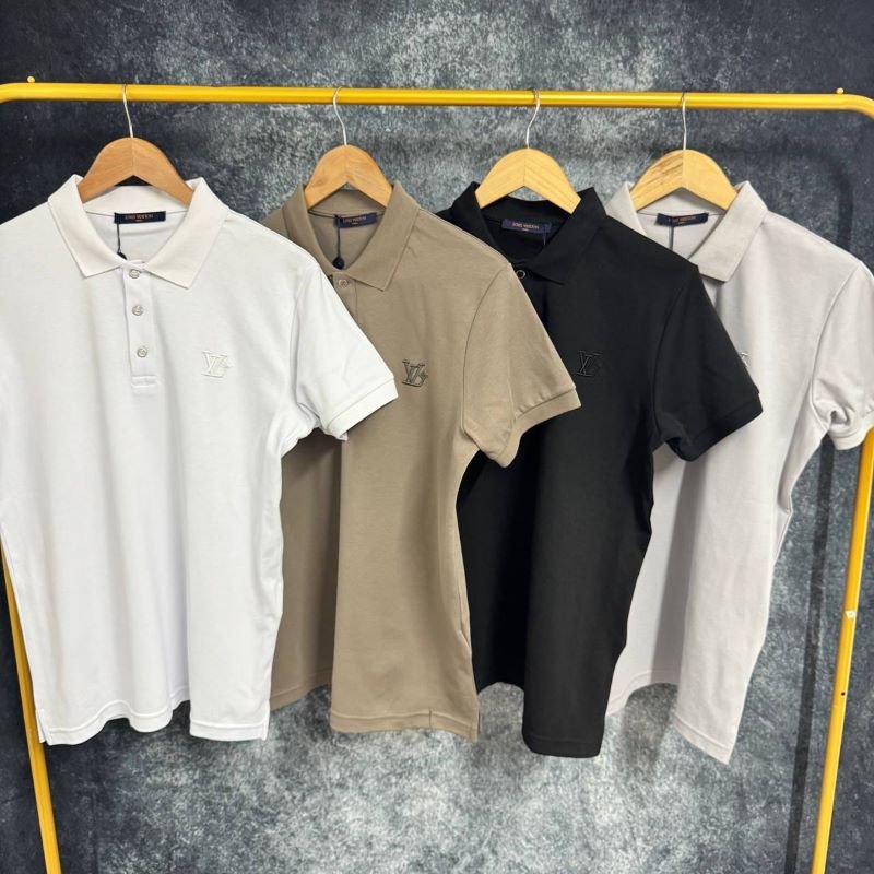 Men's Louis Vuitton LV Embroidered Polo Shirt