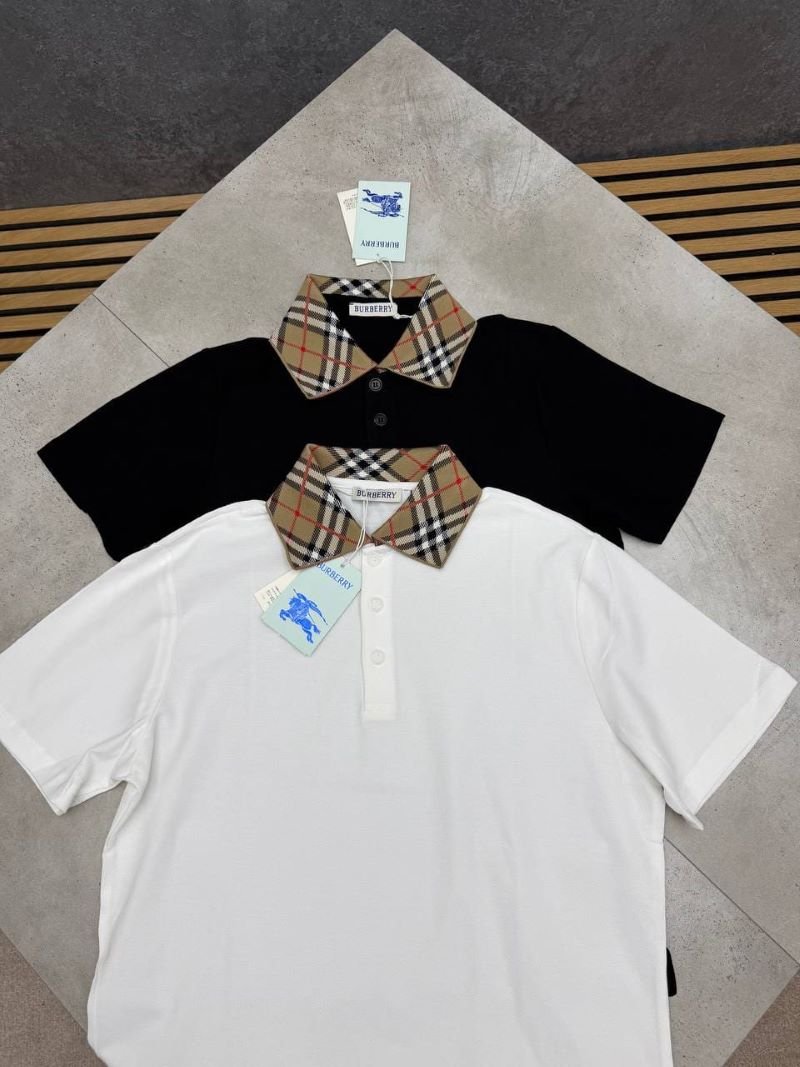 Burberry Vintage Check Collar Polo Shirt