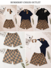 Burberry Vintage Check Polo & Shorts Two-Piece Set
