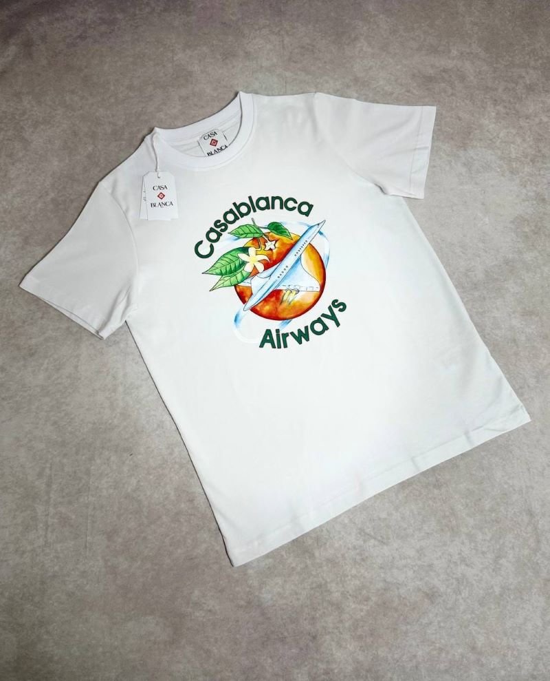 Casablanca Airways Printed Graphic T-Shirt - Image 3