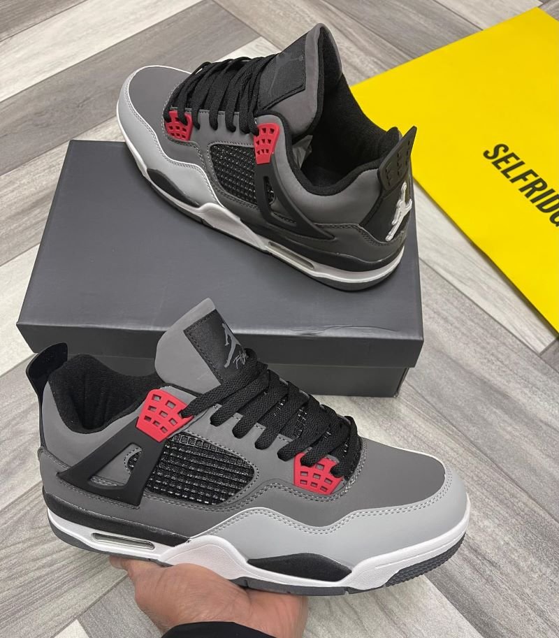 Air Jordan 4 Retro Men's Basketball Sneakers Collection - Image 3