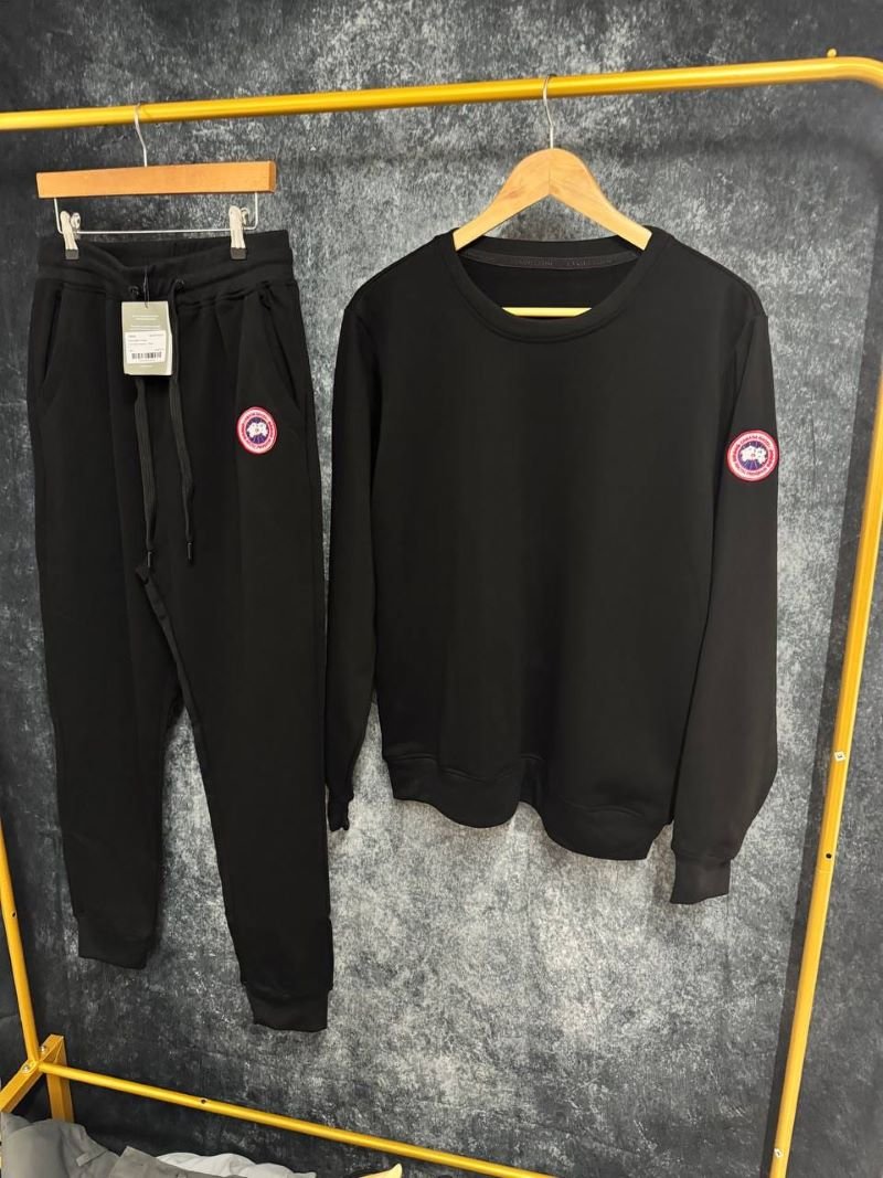 Canada Goose Fleece Crewneck & Jogger Tracksuit Set - Image 2