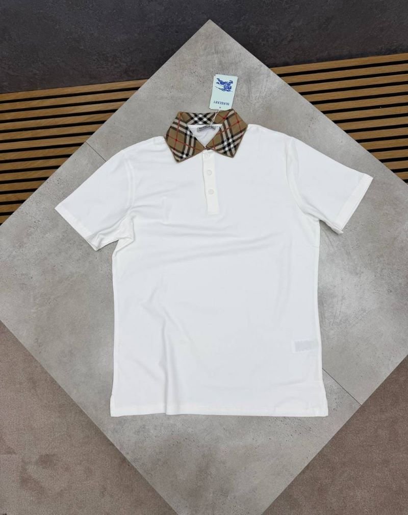 Burberry Vintage Check Collar Polo Shirt - Image 2