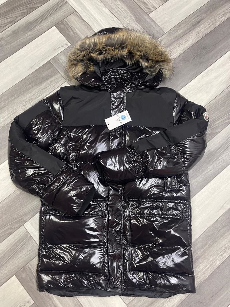 Moncler Shiny Down Puffer Parka Jacket - Image 2