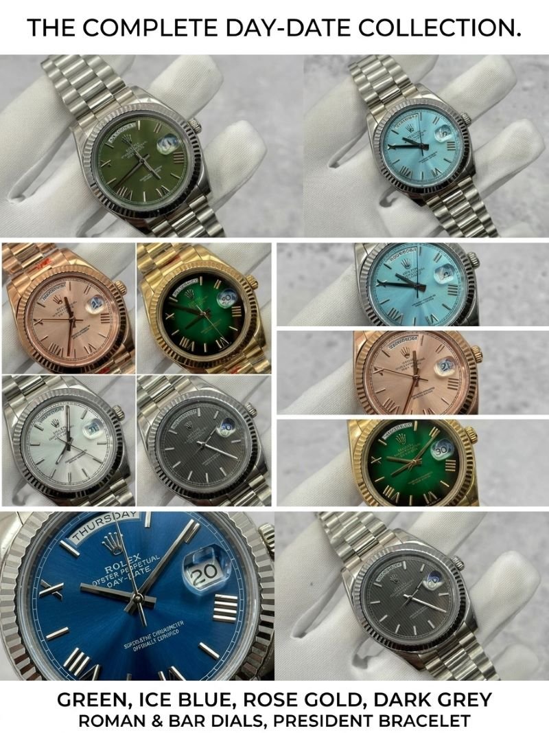 Rolex Oyster Perpetual Day-Date Luxury Watch Collection