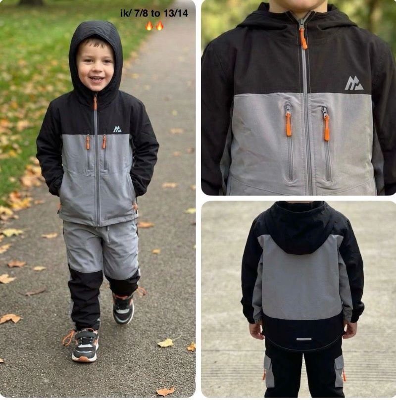 Kids Luxury & Outdoor Hooded Tracksuit Collection Stone Island & Montirex - Image 4